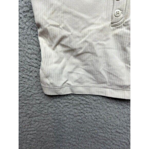 The Lululemon Align™ Ribbed Henley Tank Top (Style #W1EQCS) sz 0 - Picture 4 of 7